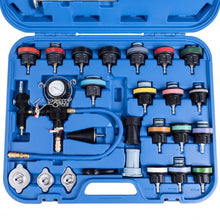 Load image into Gallery viewer, 28 pcs Pressure Tester Vacuum-Type Cooling System Refill Kit
