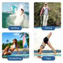 Load image into Gallery viewer, Inflatable Stand Up Paddle Board 6&quot; Thick with Backpack Leash Aluminum Paddle
