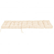 Load image into Gallery viewer, 73&quot; Lounge Chaise Cushion Padded Recliner for Indoor and Outdoor-Beige

