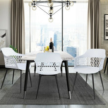 Load image into Gallery viewer, Set of 2 Modern Hollow Back Dining Chair
