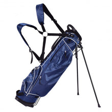 Load image into Gallery viewer, Golf Stand Cart Bag w/ 4 Way Divider Carry Organizer Pockets-Blue
