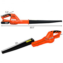 Load image into Gallery viewer, Cordless Leaf Blower Sweeper with 130 MPH Blower Battery &amp; Charger
