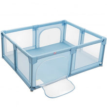 Load image into Gallery viewer, Baby Playpen Extra Large Kids Activity Center Safety Play-Blue
