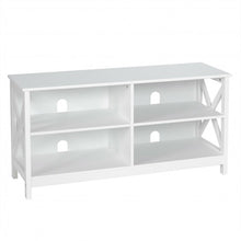 Load image into Gallery viewer, Wooden TV Stand Entertainment Media Center -White
