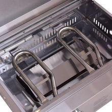 Load image into Gallery viewer, 2 Burner Portable Stainless Steel BBQ Table Top Grill for Outdoors
