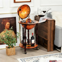 Load image into Gallery viewer, Vintage Globe Wine Stand Bottle Rack
