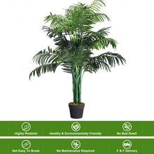 Load image into Gallery viewer, 3.5 ft Artificial Areca Palm Decorative Silk Tree with Basket
