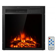 Load image into Gallery viewer, 22.5&quot; Electric Fireplace Insert Freestanding and Recessed Heater
