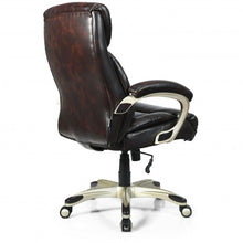Load image into Gallery viewer, Adjustable Executive Office Recliner Chair with High Back and Lumbar Support-Brown
