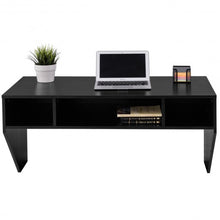 Load image into Gallery viewer, Wall Mounted Floating Sturdy Computer Table with Storage Shelf

