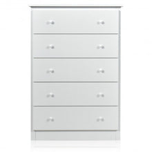 Load image into Gallery viewer, Functional Storage Organized Dresser with 5 Drawer-White
