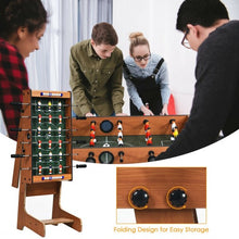 Load image into Gallery viewer, 27" Indoor Folding Christmas Gift Foosball Table

