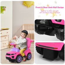 Load image into Gallery viewer, Honey Joy 3 in 1 Ride on Push Car Toddler Stroller Sliding Car with Music-Pink
