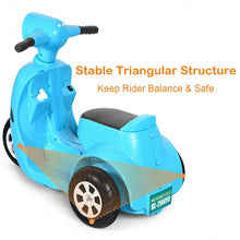 Load image into Gallery viewer, 6V Electric Kids Ride on Motorcycle 3 Wheel Scooter

