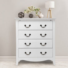 Load image into Gallery viewer, 4 Drawers Bedroom Organizer Storage Chest
