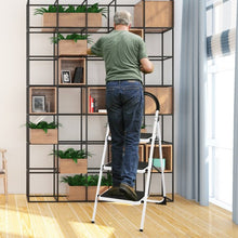 Load image into Gallery viewer, Heavy Duty Industrial Lightweight Folding Stool 3 Step Ladder
