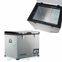 Load image into Gallery viewer, 63-Quart Portable Compressor Camping Electric Car Cooler
