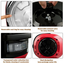 Load image into Gallery viewer, 12-in-1 Multi-use Programmable Electric Pressure Cooker Non-stick Pot-Red
