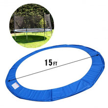 Load image into Gallery viewer, Blue Safety Round Spring Pad Replacement Cover for 15&#39; Trampoline

