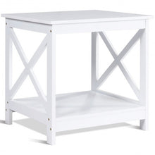 Load image into Gallery viewer, X-Design Display Accent Sofa Side Nightstand Table-White
