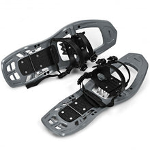 Load image into Gallery viewer, 22 inch Lightweight All Terrain Snowshoes with Bag Anti-Slip-Gray
