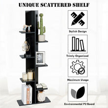 Load image into Gallery viewer, Open Concept Plant Display Shelf Rack Storage Holder-Black
