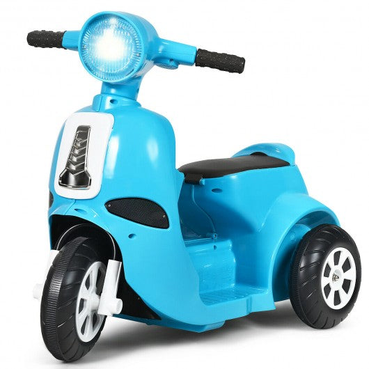 6V Electric Kids Ride on Motorcycle 3 Wheel Scooter