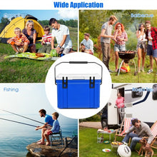 Load image into Gallery viewer, 26 Quart Portable Cooler with Food Grade Material-Blue
