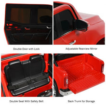 Load image into Gallery viewer, 12V 2-Seater Kids Ride On Car Licensed Mercedes Benz X Class RC with Trunk-Red
