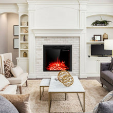 Load image into Gallery viewer, 26&quot; 750W-1500W Fireplace Electric Embedded
