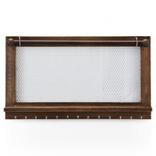 Load image into Gallery viewer, Wall Mounted Jewelry Rack with Removable Bracelet Rod
