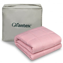 Load image into Gallery viewer, 15 lbs 48&quot; x 72&quot; Premium Cooling Heavy Weighted Blanket-Pink
