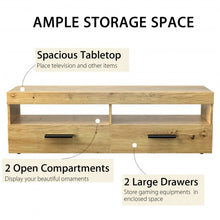 Load image into Gallery viewer, Entertainment Media Center with 2 Drawers for 60&quot; TV
