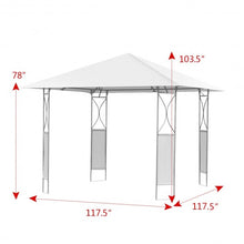 Load image into Gallery viewer, 10&#39; x 10&#39;  Patio Square Gazebo Canopy Tent Shelter-Beige
