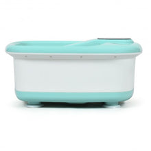 Load image into Gallery viewer, Portable Electric Automatic Roller Foot Bath Massager-Green
