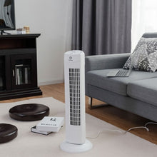 Load image into Gallery viewer, Fantask 35W 28&quot; Quiet Bladeless Oscillating Tower Fan-White
