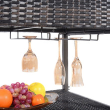 Load image into Gallery viewer, Outdoor Portable Rattan Cooler Cart Trolley
