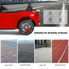 Load image into Gallery viewer, 12V Jaguar F-Type SVR Licensed Kids Ride On Car-Red
