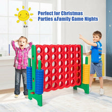 Load image into Gallery viewer, Jumbo 4-to-Score 4 in A Row Giant Game Set-Green
