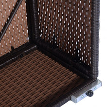 Load image into Gallery viewer, 7 pcs Rattan Cushioned Sofa and Table Set

