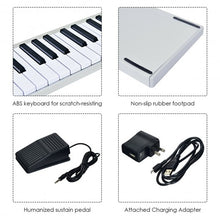 Load image into Gallery viewer, 61-key MIDI Bluetooth Portable Electronic Piano

