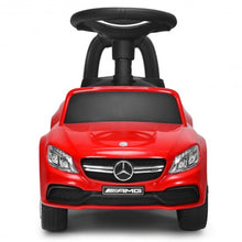 Load image into Gallery viewer, Mercedes Benz Licensed Kids Ride On Push Car-Red
