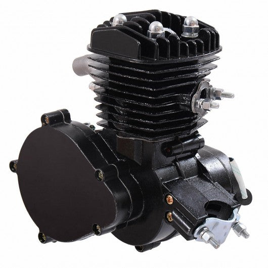 2-Stroke  Upgraded 80 cc Bicycle Gasoline Engine Motor Kit-Black