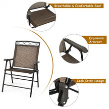 Load image into Gallery viewer, 3Pcs Patio Pub Dining Set
