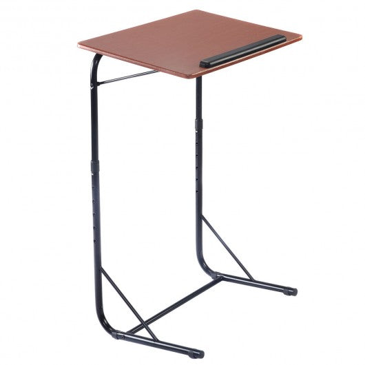 U shape Adjustable Wooden Notebook Desk