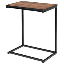 Load image into Gallery viewer, 26&quot; Beside Sofa Laptop Holder End Stand Desk-Brown
