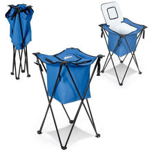 Load image into Gallery viewer, Portable Tub Cooler with Folding Stand and Carry Bag-Blue

