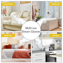 Load image into Gallery viewer, 1050W Portable Multipurpose Pressurized Handheld Steam Cleaner-White
