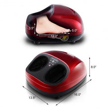 Load image into Gallery viewer, Shiatsu Deep Kneading Foot Massager with Heat Rolling
