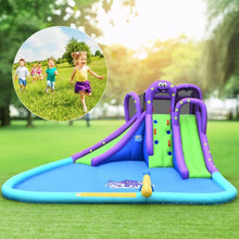 Load image into Gallery viewer, Inflatable Water Park Mighty Bounce House with Large Pool
